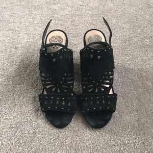 Vince Camuto suede heels